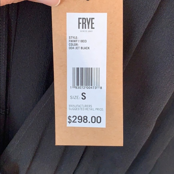 Frye Natalie Ruffle Prairie Midi Silk Dress NEW - Picture 11 of 14